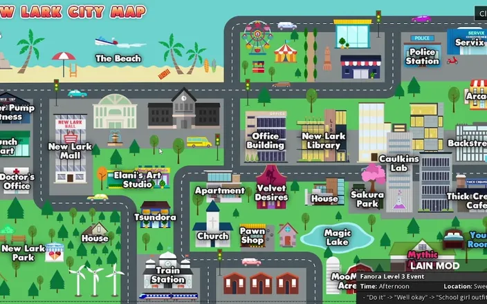 Gaming vision: Mythic Manor 0.21 Fanora Walkthrough Part 1