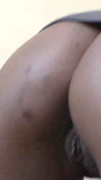 Black vagina queefing for BWC and cum inside