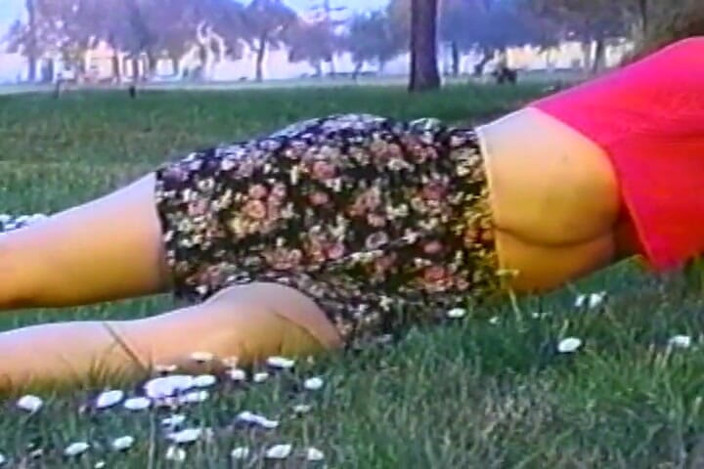 Vintage Life: Zierliches schÃ¤tzchen in spezieller retro-show geritten