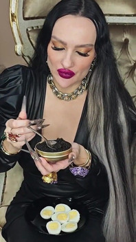 I Eat Black Caviar, Tease You with Extremely Long Stiletto Nails and Humiliate You