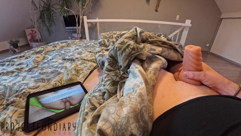 Projectsexdiary: Сексуальная фигуристая дама в черном боди-сеточках скачет на члене в качестве наездницы в видео от первого лица - Projectfundiary