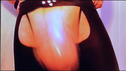 Monster_Meat_: Rubber jock bouncing on music