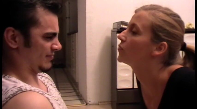 Femdom Austria: Melady makes a game with her slave