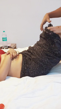 Desi Bhabhi and Dever Full Hard Sex Behind Husband