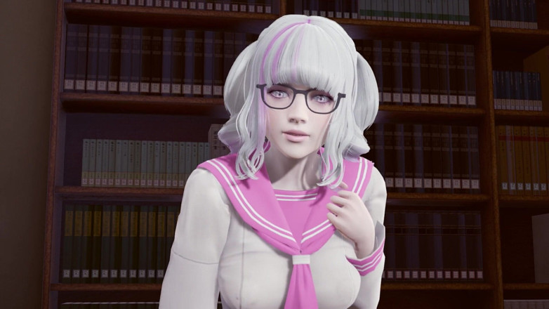Waifu club 3D: College girl caught masturbating in the library