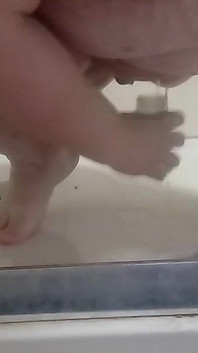 Orgasme onder de douche