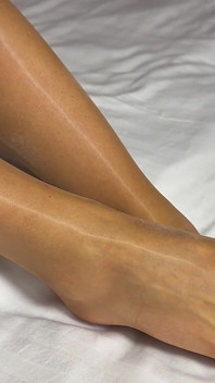 He Loves to Cum on My Hands in Nylons