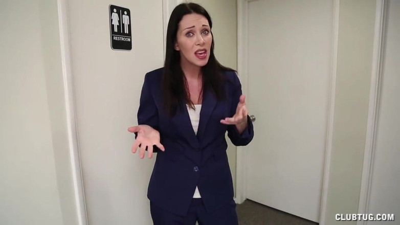 Club Tug: Stepmom Jerks Stepson's Raging Boner at Work