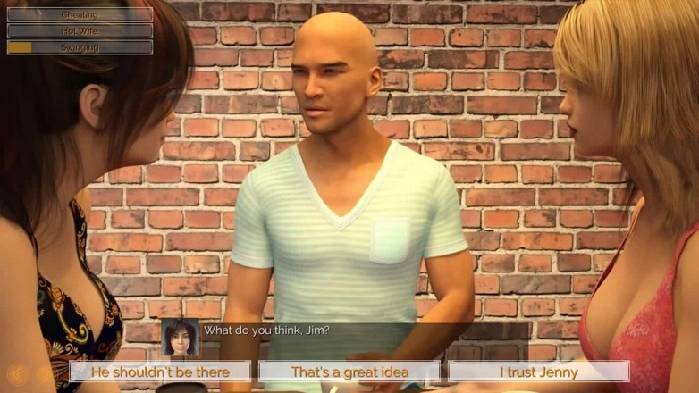 Dirty GamesXxX: Pernikahan yang bahagia: antar ras, istri ngocok kontol ganda suaminya...