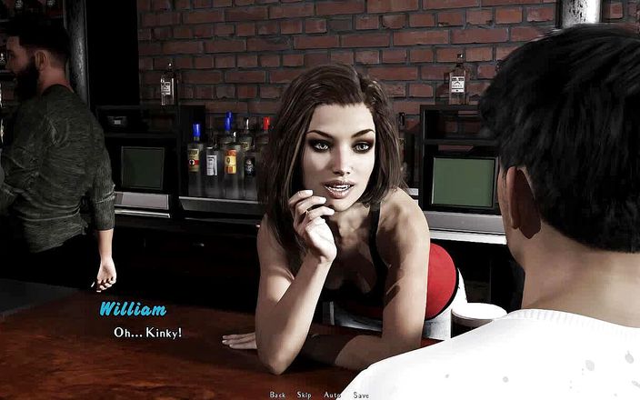 Dirty GamesXxX: Entrelacés : une barmaid sexy excitée se fait baiser chez elle - épisode 8