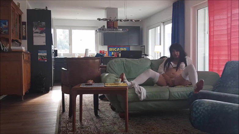AndreaTVGirly: Andrea v bílém prádle