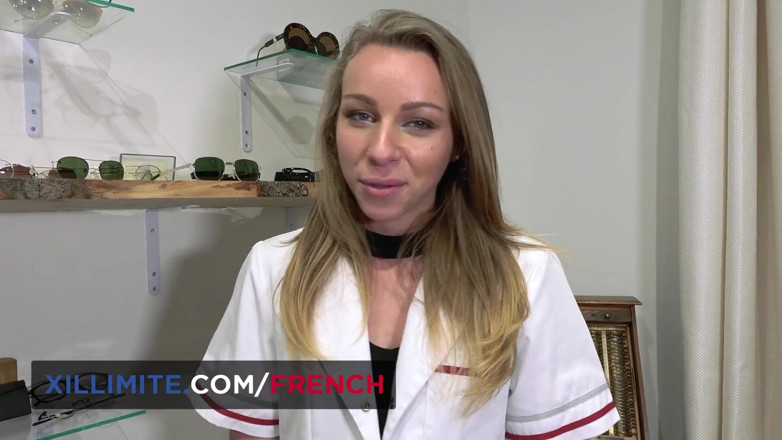 French girls at work: Hardcore-analsex mit dem französischen optiker angel emily
