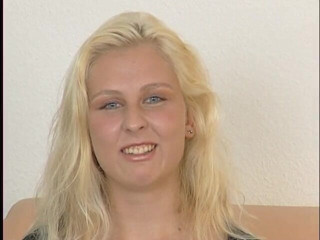 Lucky Cooch: Huge breasts blonde casting
