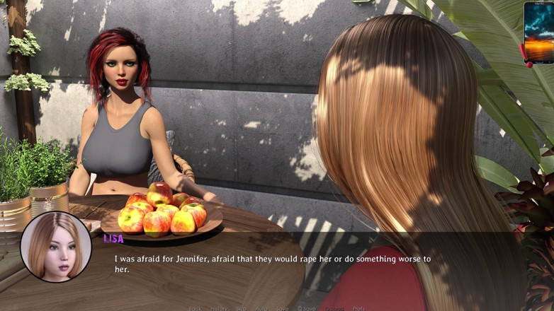 3D Cartoon Porn: Reunion 33: Jenifer &amp; Lisa Pack untuk berpindah dengan John