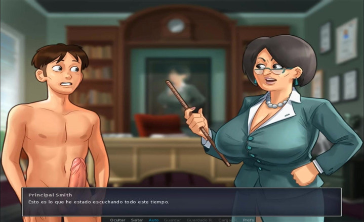 Cartoon Universal: Summertime saga deel 2 - Hard in de klas (Espanol sub)