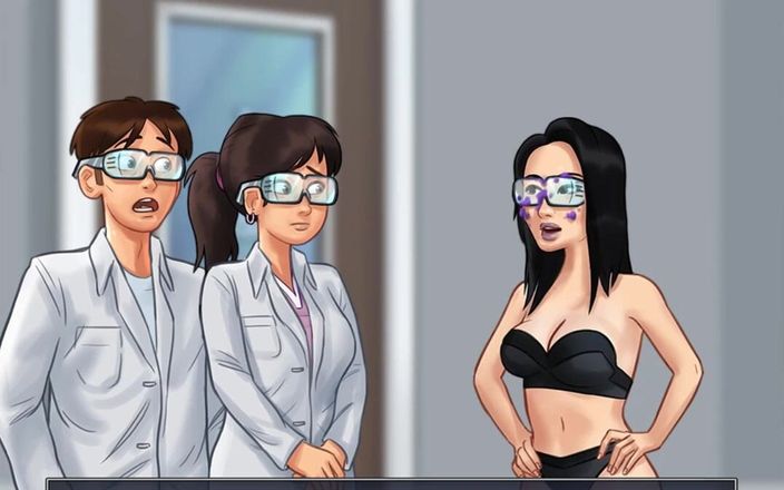 Miss Kitty 2K: Summertime Saga reworked - 13 Под пальто лаборатории, от Misskitty2k