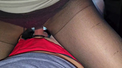 Christi: Seksowny Student W Samochodzie