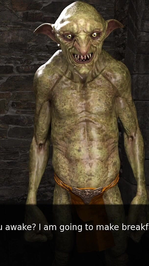 Lustful Gaming: Cô chủ gợi cảm bị nô lệ goblin của cô ấy đụ