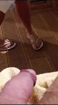 POV: Kneeling Down to Suck & Stroke Your Big Cock