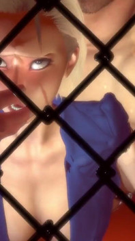 Cammy Sex Cage Fight - Street Fighter Parody
