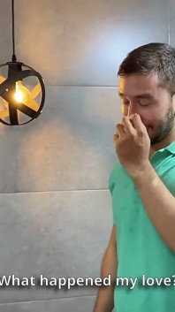 Ambar Prada hamile ve azgın, brian evansx ve duran'ın yarağını aynı anda yiyor