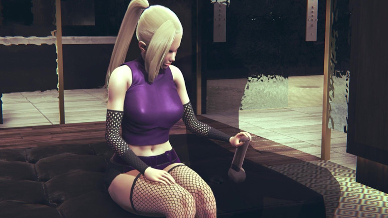 Waifu club 3D: Ino Yamanaka ti masturbarà il cazzo se ti chiedi