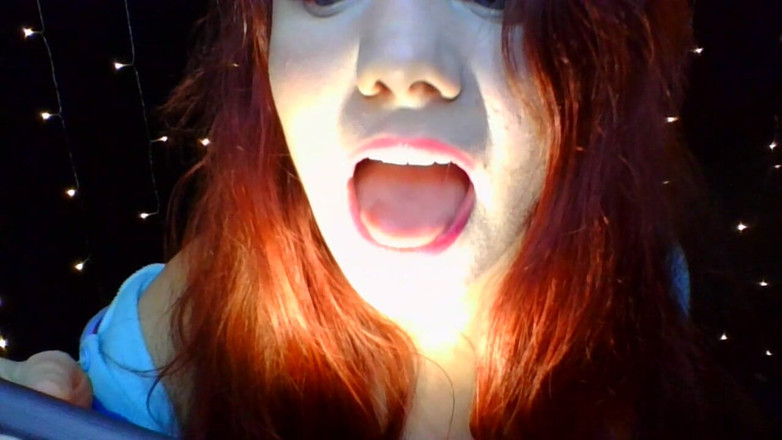 Scarlet Vixen: Mund-fetisch - molars &amp; lippenspreizen
