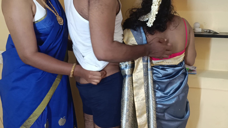 Inba: Femme au foyer et trio de femme de ménage dans...