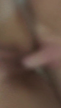 I teach this little tits brunette bitch how to fuck by putting my cock in her ass and wet pussy