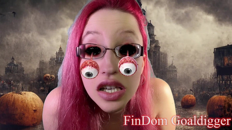 FinDom Goaldigger: Halloween income slave transformation