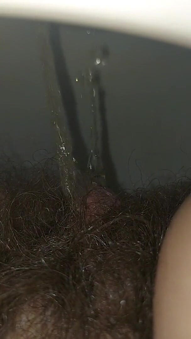 Pissing Woman, Hairy Pussy Pissing (Ginna Gg)