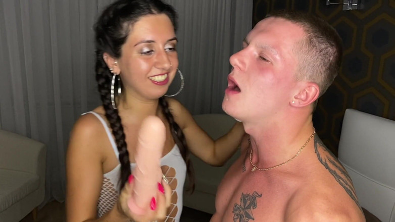 Falcon Al straight porn: Fucking a Straight Friend with a Dildo and Then He...