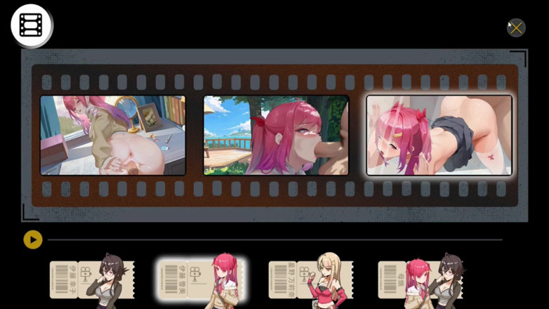 NSFWOtaku: Hentai Game - Thick Blonde &amp; Slutty Redhead College Girl Sex Gallery -...