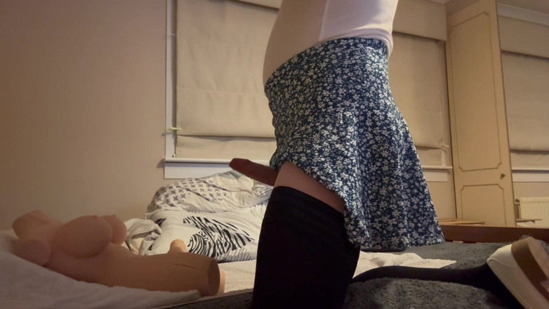 prostate_play: Prostate_play - crossdresser s trans panenou