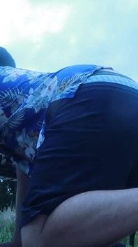 Risky Public BJ -we Almost Got Caught