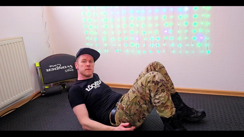 로먼 하트: Yeah Let's Do Some Army Workouts! Sluty Soldier Boy!!!