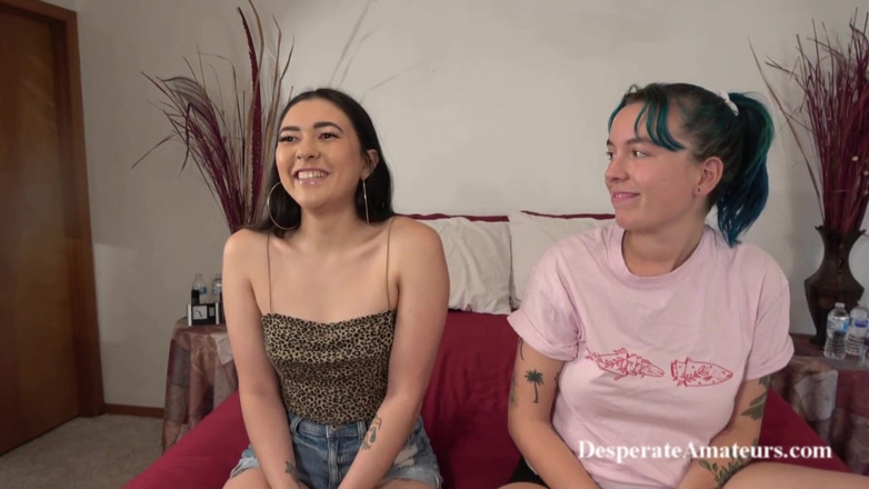 Media Originals: Desperate Amateurs Mimi and Olivia Enjoy Some Hot Lesbian Action...