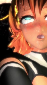 Fată anime cu călărire inversă futută tare de cuscă
