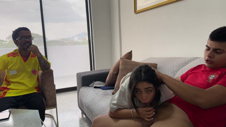ManuelaAlvarez: My Best Friend Crying While I His Wife for Losing...