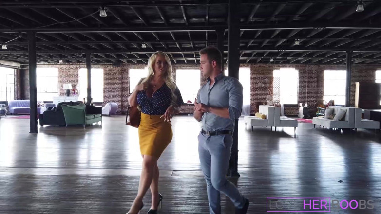 LoveHerFilms: Busty Blonde MILF Sweetens the Deal