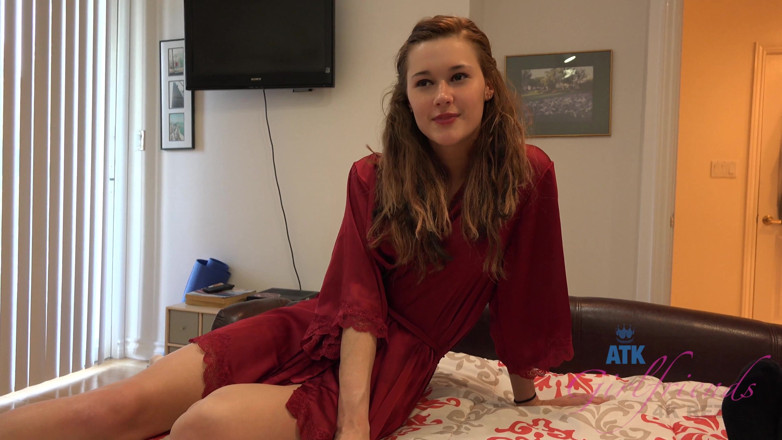 ATK Fans (Girlfriends): Freckled Teen Alaina Tries a Dick for The First Time