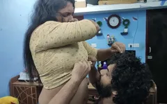 मल्लू लड़की हॉट रेड हाफ साड़ी रोमांस और बॉय फ्रेंड के साथ सेक्स