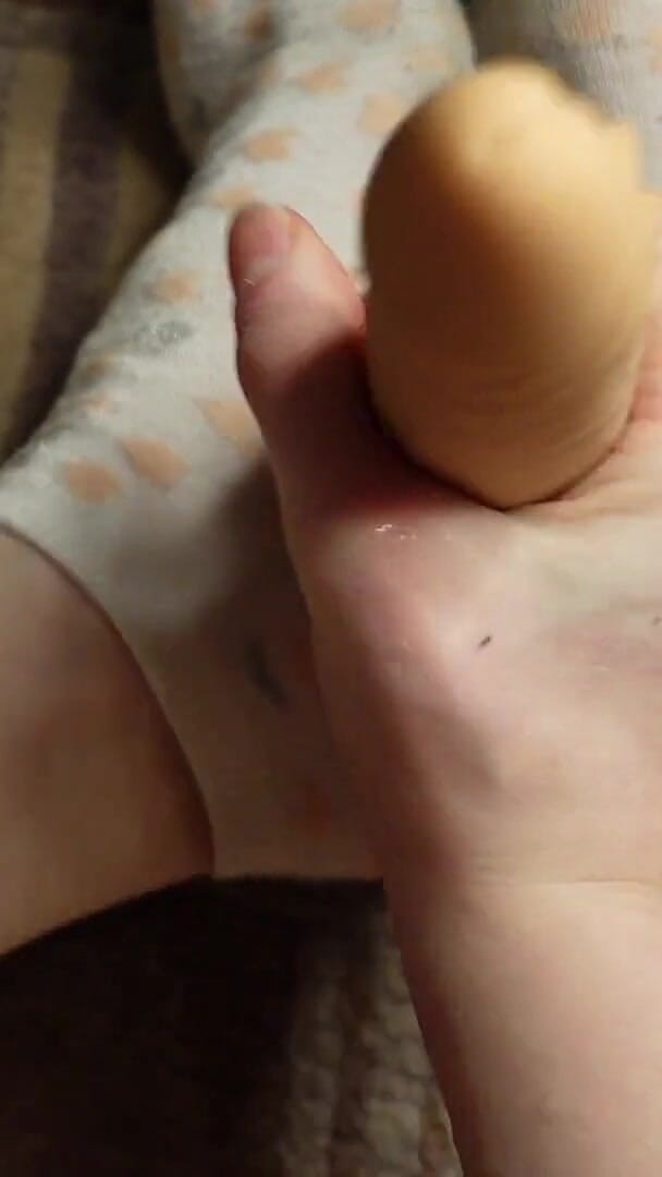 HotRedWildcat: Handjob on a Dildo From My POV