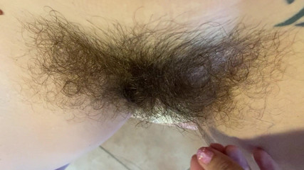 Cuteblonde666: 毛茸茸的阴户 第一人称视角 特写