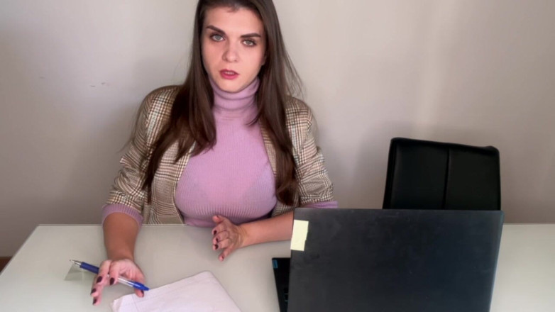 YooYa ASMR: Sexy nevlastní matka svádí nevlastního syna v kanceláři