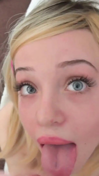 British 18 Yo First Blowjob Audition