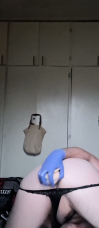 Solo orgazm dildo