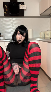 Touching Through Stockings