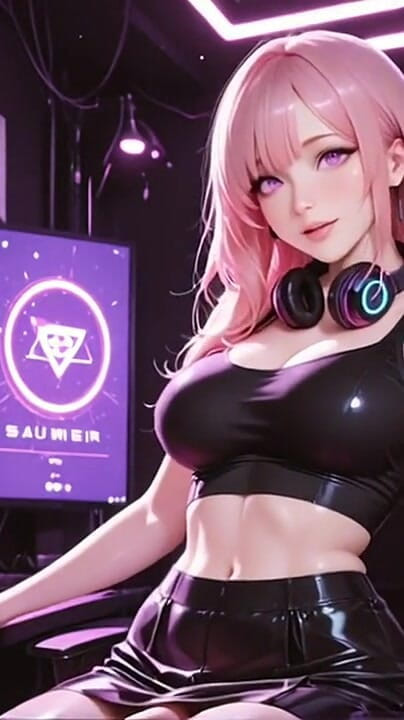 Gamaliel Gate Futanari: İki Futanari gamer kızı birlikte çıldırıyor. Ai Generated