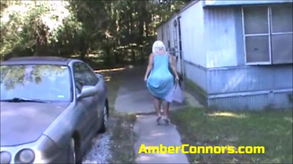 Amber Connors: Car drive